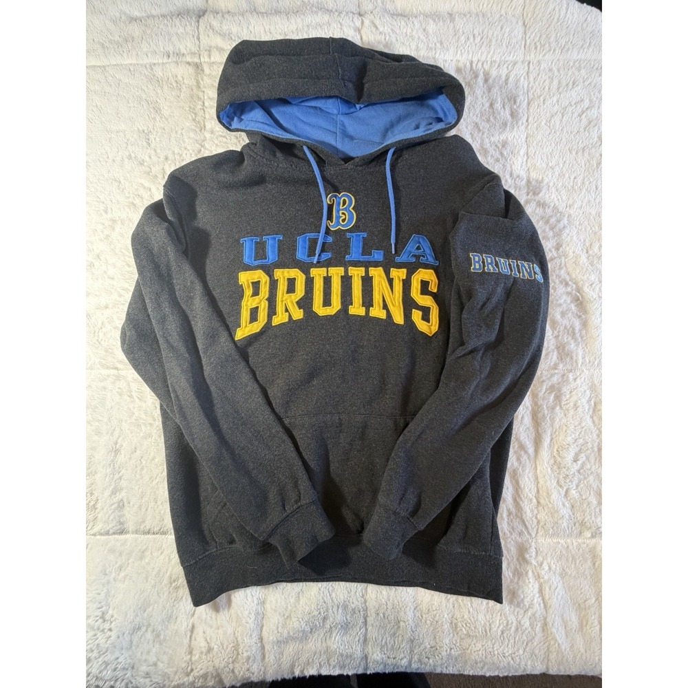 Champion UCLA Bruins Hoodie Sweatshirt Men Size M Hvy Fleece Pullover